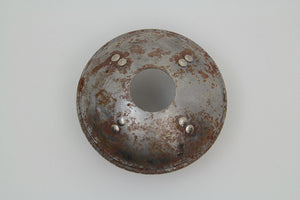 Rear Hub Cap Raw Steel 1952 / 1978 XL