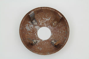 Rear Hub Cap Raw Steel 1952 / 1978 XL