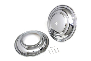 16" Front Wheel Cover Set Chrome 1941 / 1948 FL 1936 / 1940 EL 1941 / 1957 G 1937 / 1948 UL