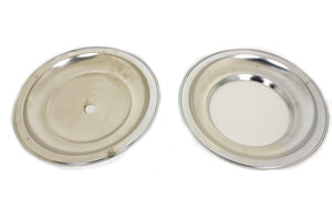 16" Star Hub Wheel Cover Set Chrome 1949 / 1966 FL front1958 / 1971 G front1941 / 1957 FL rear1937 / 1953 EL rear