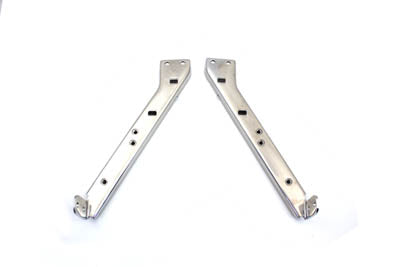 Chrome Saddlebag Guard Kit Brackets 1979 / 2013 FLT