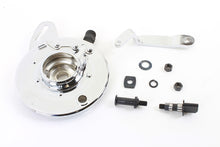 Load image into Gallery viewer, 45 Rear Brake Backing Plate Kit Chrome 1941 / 1952 W