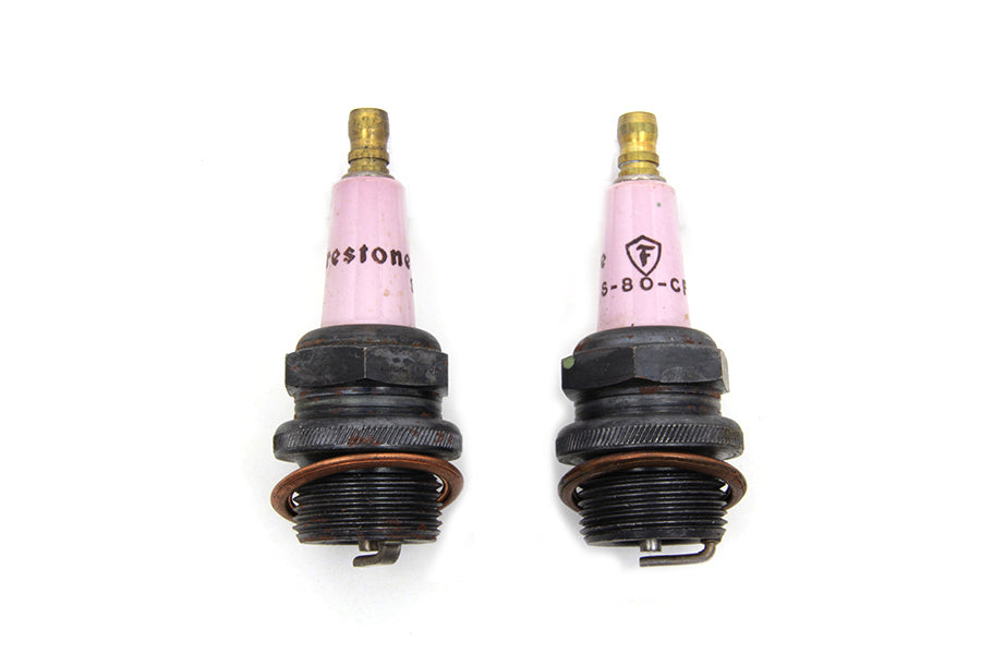 Fire Stone Spark Plug Set 1912 / 1924 J