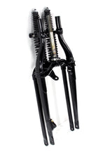 Load image into Gallery viewer, 18&quot; Spring Fork Assembly Black 1936 / 1952 W 1936 / 1940 G with inside rockers1941 / 1957 G