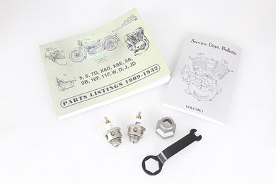 JD Spark Plug & Parts Book Set 1914 / 1920 F 1922 / 1929 J 1922 / 1929 JD
