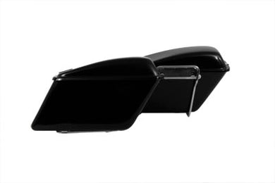 Fiberglass Saddlebag Set Black 1958 / 1976 FL