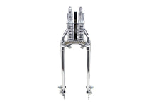 Load image into Gallery viewer, 18&quot; Inline Spring Fork Assembly Chrome 1936 / 1940 EL 1941 / 1945 FL 1937 / 1945 UL
