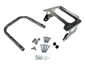Quick Detach Tour Box Mount Kit Chrome 1999 / 2008 FLHT 1999 / 2008 FLTR 1999 / 2008 FLHR 1999 / 2008 FLHX