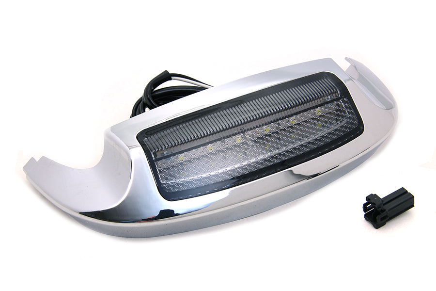 Smoke Lens Front Fender Tip with LED 2000 / 2013 FLT 2014 / UP FLHT 1984 / 1995 FLT 2000 / UP FLST 1986 / 1995 FLST 1984 / 1995 FLT