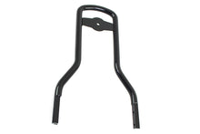 Load image into Gallery viewer, 14-1/2&quot; Mini Medallion Style Sissy Bar Upright Black 2004 / UP XL 2006 / 2017 FXD except FXDF, FXDFSE2, 2010 FXDWG models1984 / 1984 FXST except FXSTD1985 / 2005 FXST except FXSTD2006 / UP FLST except 2006 FLSTFSE2, 2007-UP FLSTF, FLSTB, FLSTSE, FLSTSB