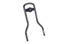 Load image into Gallery viewer, 14-1/2&quot; Mini Medallion Style Sissy Bar Upright Black 2004 / UP XL 2006 / 2017 FXD except FXDF, FXDFSE2, 2010 FXDWG models1984 / 1984 FXST except FXSTD1985 / 2005 FXST except FXSTD2006 / UP FLST except 2006 FLSTFSE2, 2007-UP FLSTF, FLSTB, FLSTSE, FLSTSB