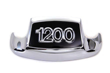 Load image into Gallery viewer, Chrome and Black Front Fender Tip 1200 1959 / 1980 FL