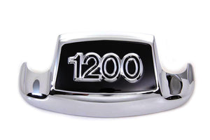 Chrome and Black Front Fender Tip 1200 1959 / 1980 FL