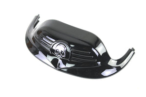 Skull Front Fender Tip Black 1986 / 2006 FLST 1990 / 2008 FLT