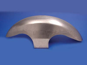 Front Fender Gunfire Raw Steel 0 /  Custom application for 21 wheel"