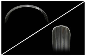 5 Steel Ribbed Fender 0 /  Custom application