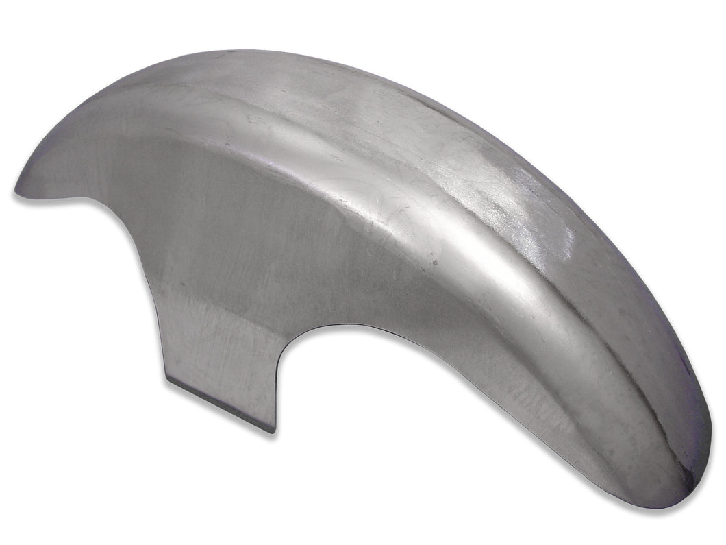 Front Fender Raw Steel 0 /  Custom application for 21 wheel