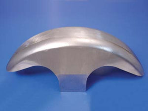 Front Fender Raw Steel 0 /  Custom application for 21 wheel"