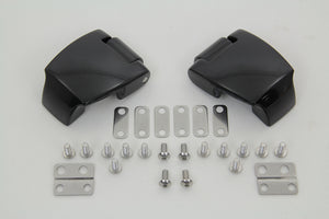 Black Tour-Pak Luggage Hinge Kit 1988 / 2013 FLT