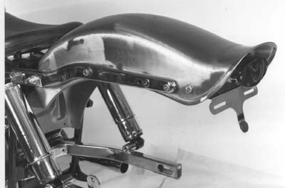 Rear Fender Kit Bobbed with Cateye Tail Lamp 0 /  Custom application