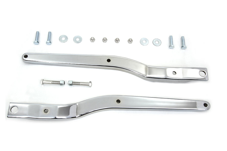 Replica Rear Fender Strut Set Chrome 1973 / 1984 FXE