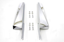 Load image into Gallery viewer, Chrome Windshield Deflector Set 1985 / 2013 FLHT 1985 / 2013 FLT 1985 / 2013 FLT 1985 / 2013 FLHR