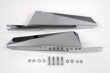 Load image into Gallery viewer, Chrome Windshield Deflector Set 1985 / 2013 FLHT 1985 / 2013 FLT 1985 / 2013 FLT 1985 / 2013 FLHR