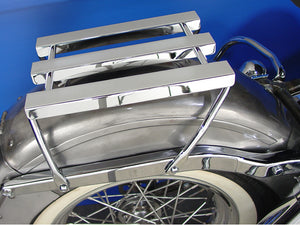3" Channel Luggage Rack Chrome 1958 / 1982 FL 1997 / 2008 FLH