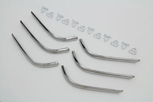 Replica Rear Fender Trim Set Sargent Stripe Style 1949 / 1984 FLH