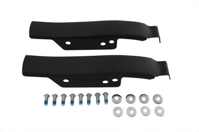 Saddlebag Rear Filler Strip Set Black 1993 / 2008 FLT