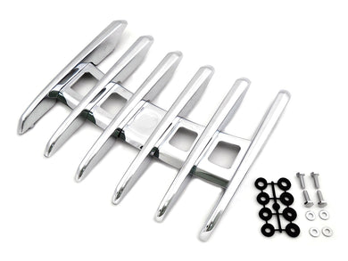 Chrome Stealth Luggage Rack 2008 / UP FLHR 0 /  All King, Chopped, and Razor Tour-Pak lids