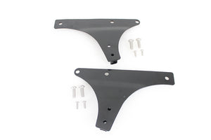 Sissy Bar Side Plate Set Black 2009 / 2013 FLHR