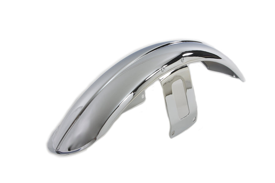 Chrome Front Fender with Chrome Bracket 1980 / 1985 FXWG 1980 / 1985 FXWG 1984 / 2016 FXST 1991 / 2005 FXDWG