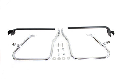 Chrome Rear Engine Bar Set 2014 / UP FLH 2014 / UP FLHX 2014 / UP FLHXS 2014 / UP FLTRX 2014 / UP FLTRXS 2014 / UP FLTRUSE 2014 / UP FLHRSE 2014 / UP FLHR 2014 / UP FLHRC 2014 / UP FLHTCU
