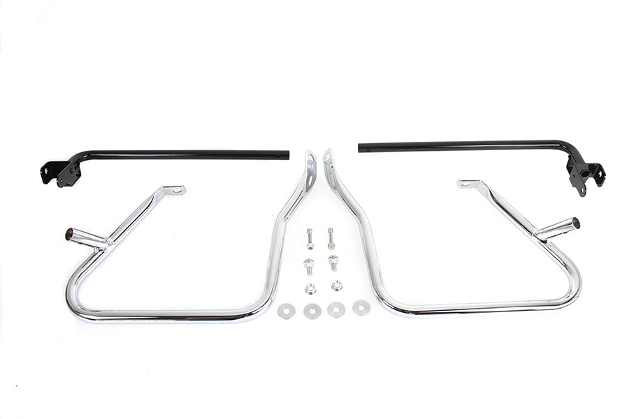 Chrome Rear Engine Bar Set 2014 / UP FLH 2014 / UP FLHX 2014 / UP FLHXS 2014 / UP FLTRX 2014 / UP FLTRXS 2014 / UP FLTRUSE 2014 / UP FLHRSE 2014 / UP FLHR 2014 / UP FLHRC 2014 / UP FLHTCU