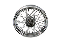 Load image into Gallery viewer, 16&quot; x 3.00 Replica F-H Star Hub Wheel Chrome 1936 / 1940 EL 1941 / 1966 FL 1937 / 1948 UL 1936 / 1952 WL rear only