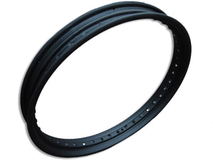 18" x 2.15 Black Rim 0 /  Custom application for rear fitment