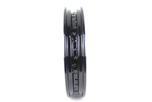 Load image into Gallery viewer, 19&quot; x 2.5 Drop Center Black Wheel Rim 0 /  Custom application for front fitment