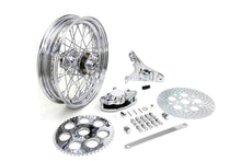 Load image into Gallery viewer, 16&quot; x 3.00 Rear Wheel Kit with Caliper Chrome 1973 / 1985 FX 1973 / 1985 FL