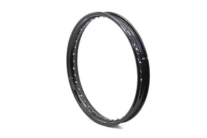 21" x 2.15 Rolled Edge Rim Black 0 /  All models for front application