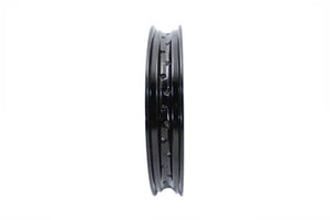 18" x 2.15 Rolled Edge Rim Black 0 /  All models for front or rear application