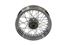 Load image into Gallery viewer, 16&quot; x 4.00 Replica Rear Spoke Wheel 1936 / 1940 EL Front or Rear1941 / 1966 FL Front or Rear1937 / 1948 UL Front or Rear1936 / 1952 WL rear only