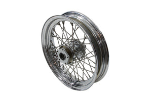 16" x 3.00 Replica Front Spoke Wheel 0 /  Custom application for 41mm fork tube assembly