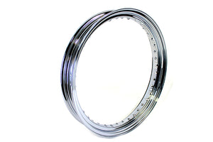 19" x 3.00 Drop Center Steel Rim Chrome 0 /  All models for front application