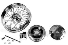 Load image into Gallery viewer, 16&quot; x 3.00 Wheel and Brake Drum Assembly Chrome 1954 / 1972 XL Rear