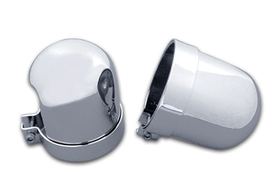 Chrome Dome Style Shock Cover Set 1958 / 1984 FL 1952 / 1956 K 1957 / 1978 XL