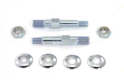 Lower Rear Shock Stud Kit Zinc 1965 / 1966 FL