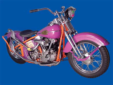 1941 Knucklehead Bobber Bike Kit Chrome 1941 / 1947 FL