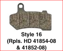 Load image into Gallery viewer, Brake Pads Sbs830H.Ct Carbon Touring Models 08 / Later Rpls. HD 41854-08