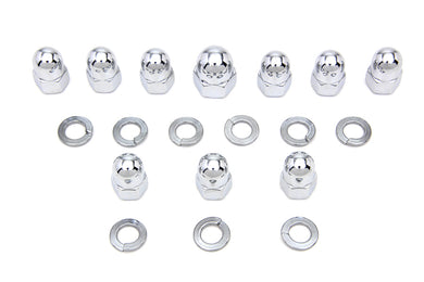 Chrome Transmission Side Cover Kit 1936 / 1940 EL 1937 / 1948 UL 1941 / 1984 FL 1971 / 1984 FX